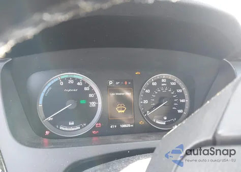 2017 Hyundai Sonata Hybrid Limited z USA, uszkodzony, nr VIN KMHE34L1XHA044808